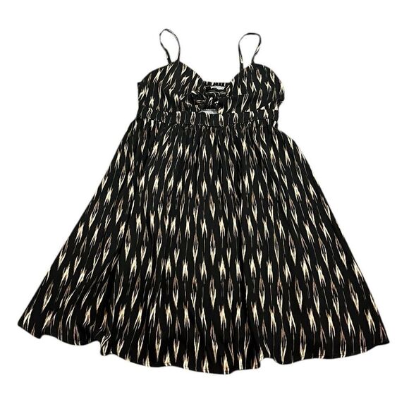 Banana Republic Elegant Black and Cream Women's Fit And Flare Dress, Size M, NWT - Picture 5 of 11